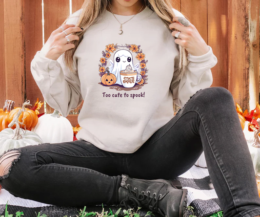 Too cute to spook! Unisex Sweatshirt