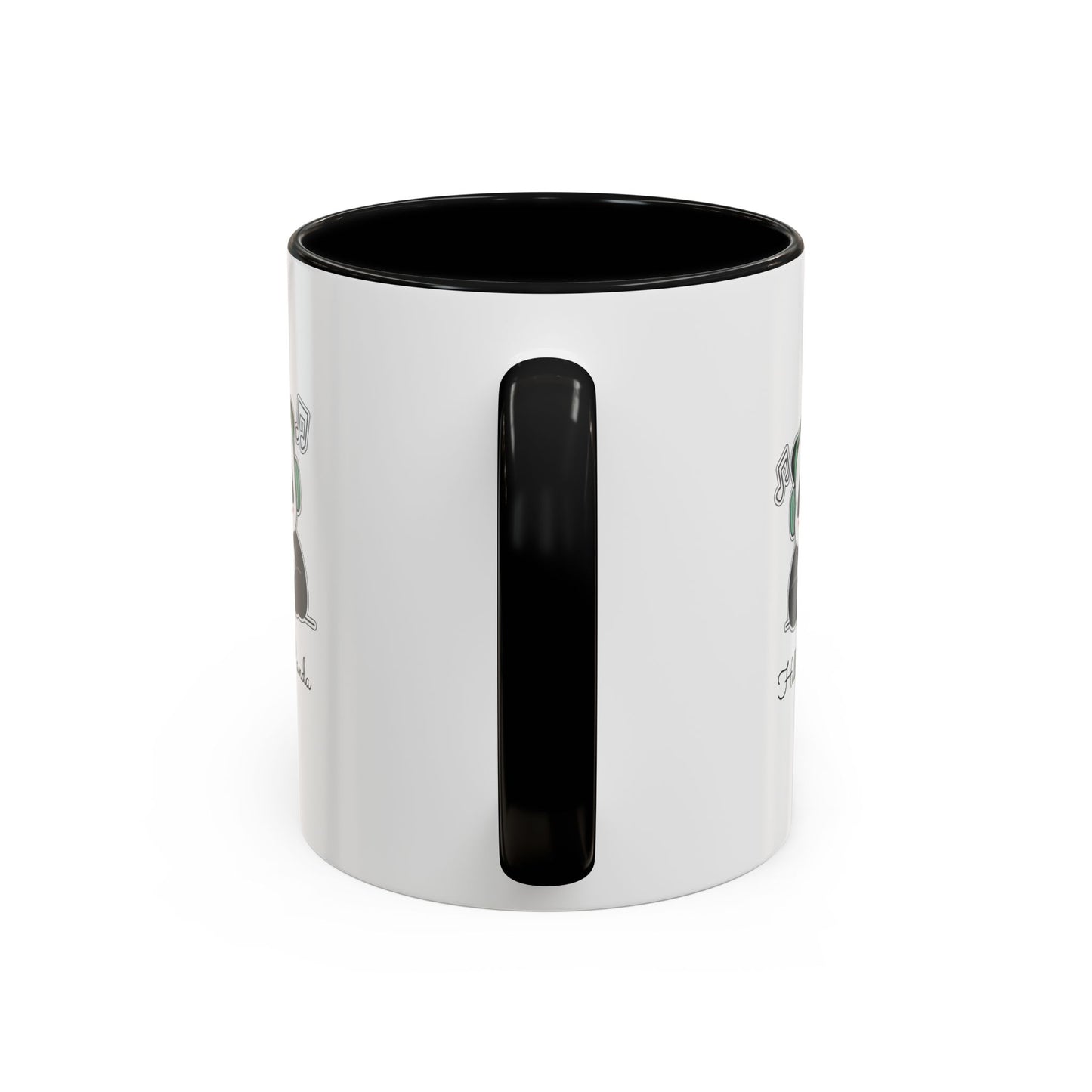 Panda Listening to Music Mug