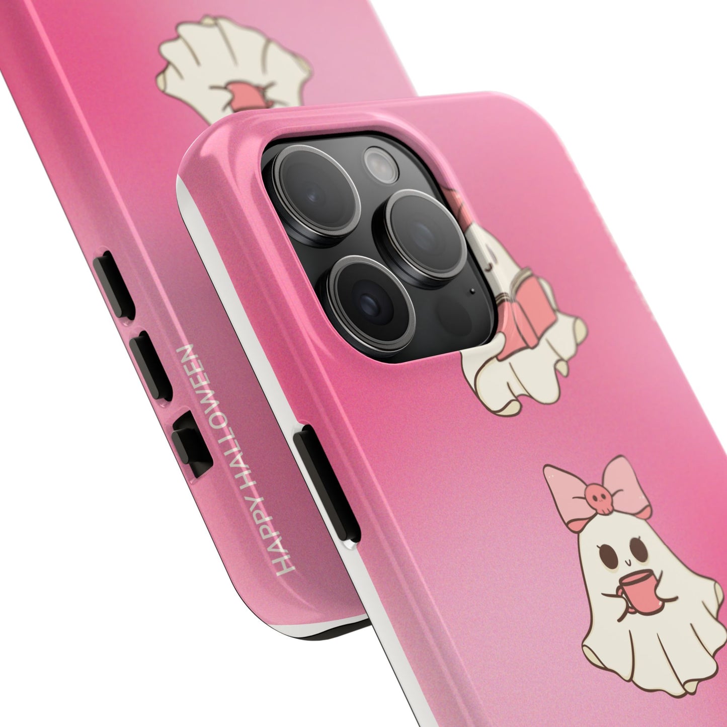 Pink Ghosts Phone Cases