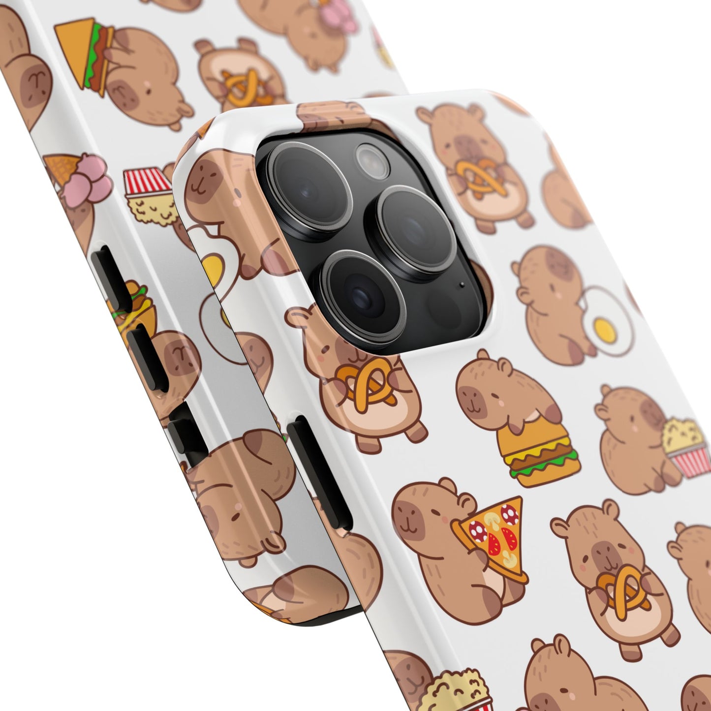 Capybara Feast Phone Cases