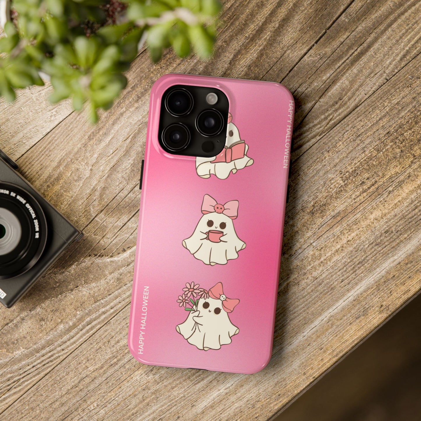 Pink Ghosts Phone Cases