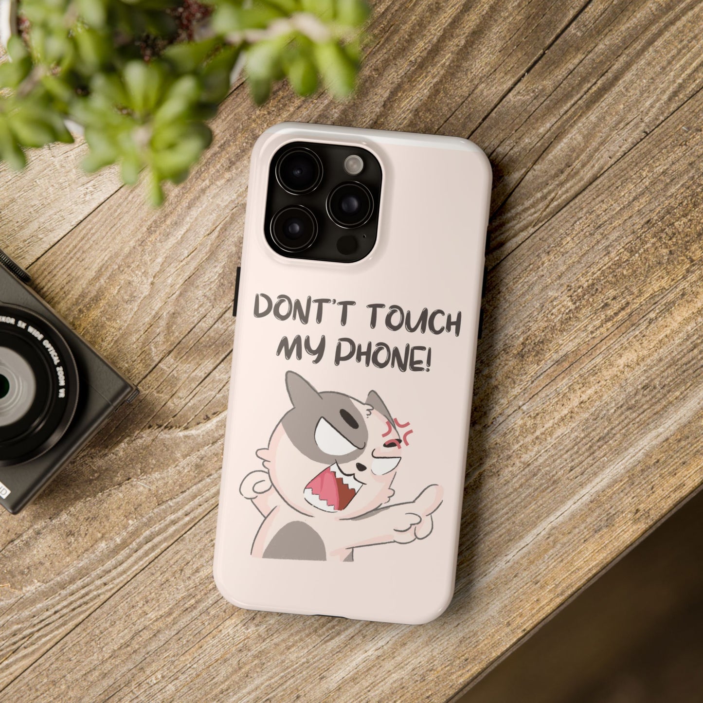 Don't touch Phone Cases