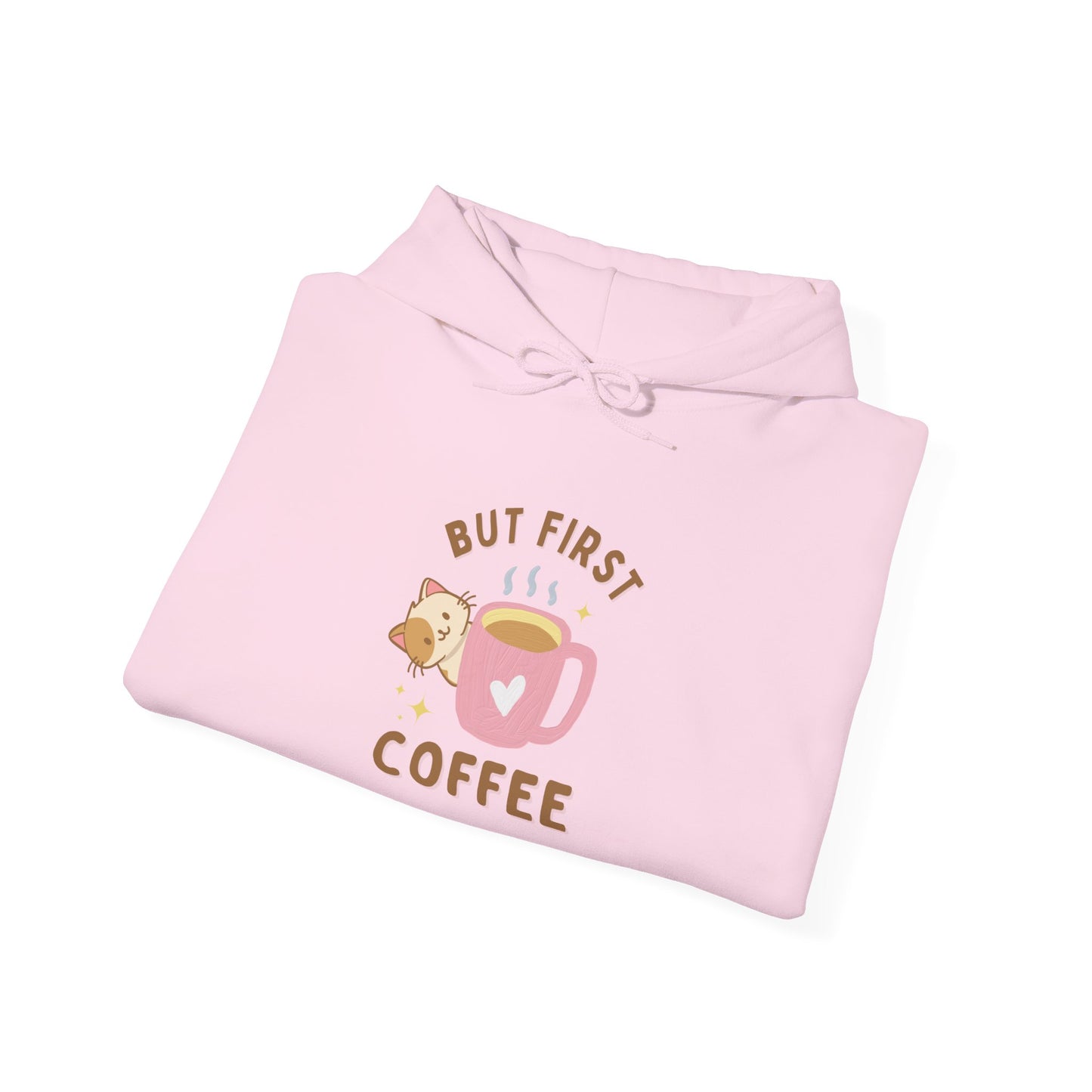 First Coffee Unisex Hooded