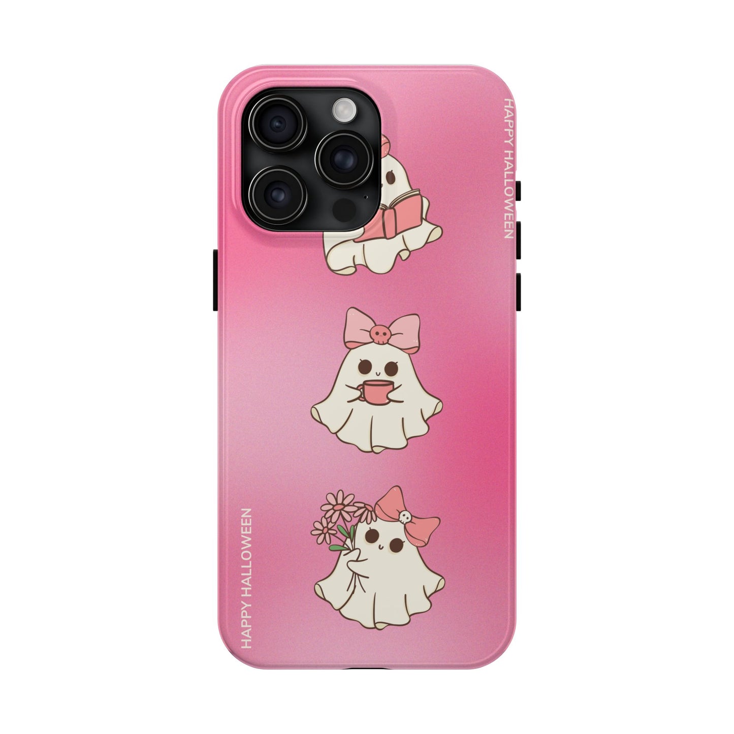 Pink Ghosts Phone Cases