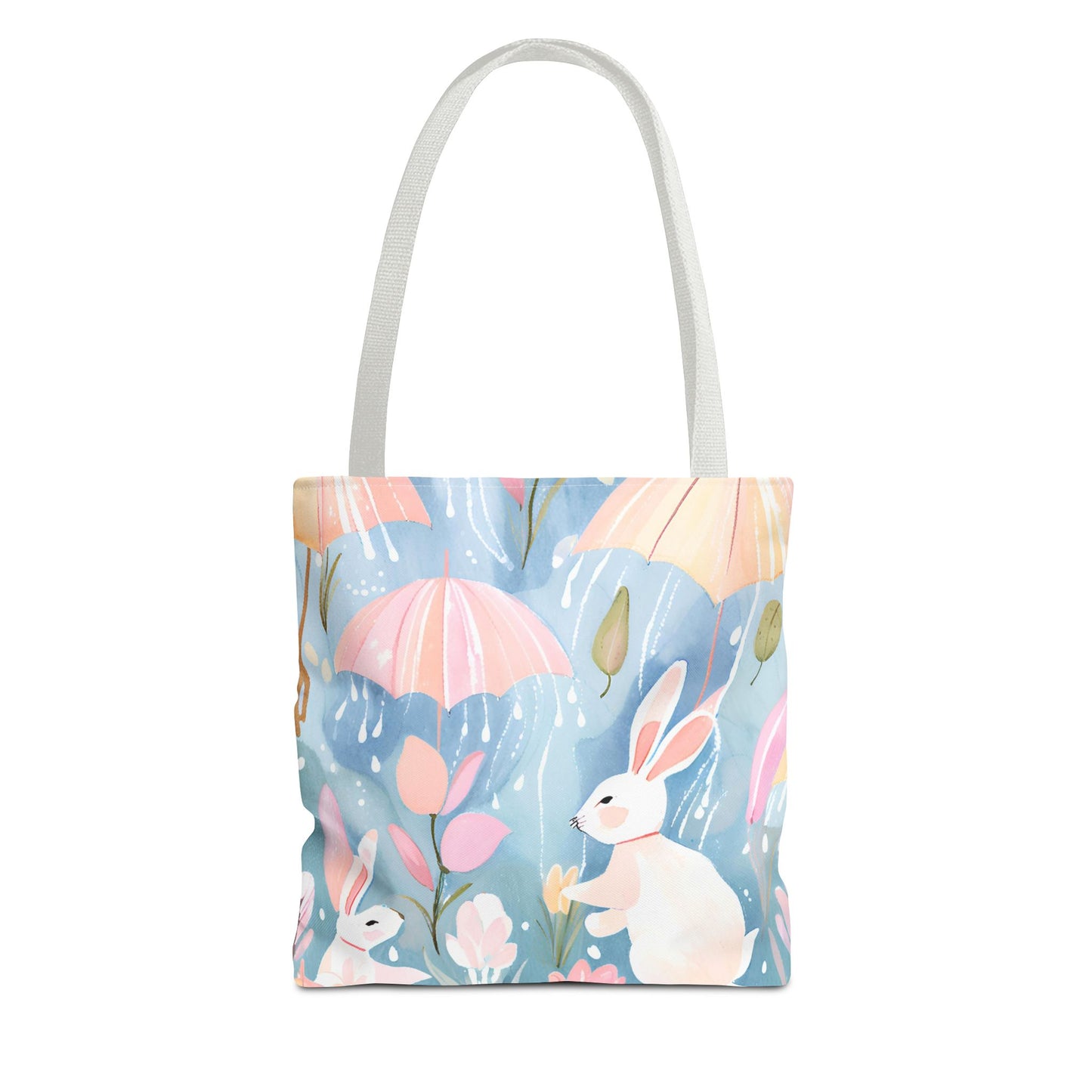 Rainy Day Bunnies Tote Bag (AOP)