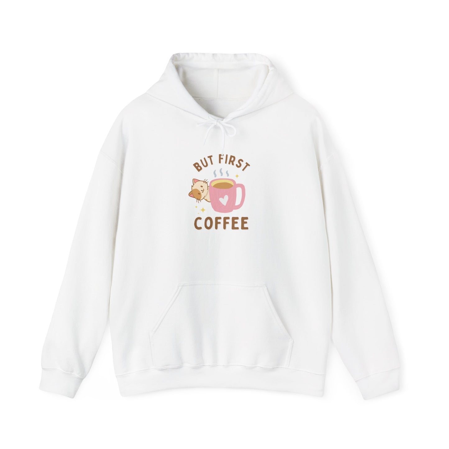 First Coffee Unisex Hooded