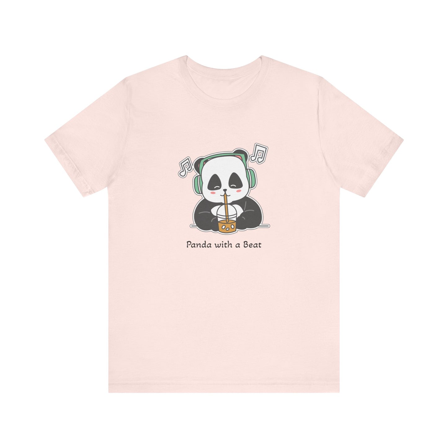 Panda with a Beat Unisex T-shirt