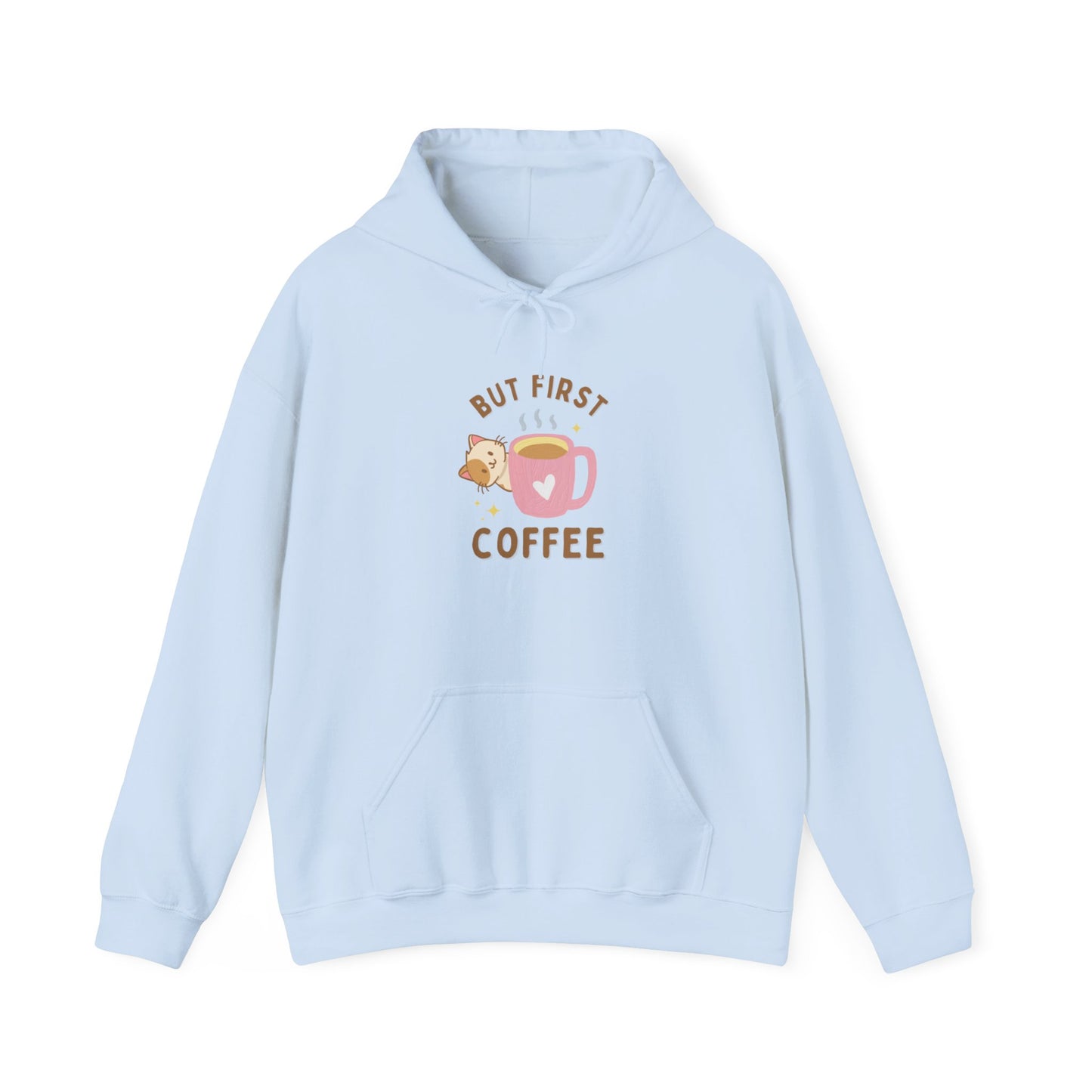 First Coffee Unisex Hooded