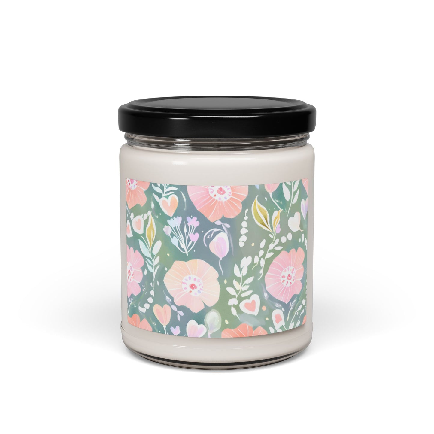 Floral Love Scented Soy Candle, 9oz