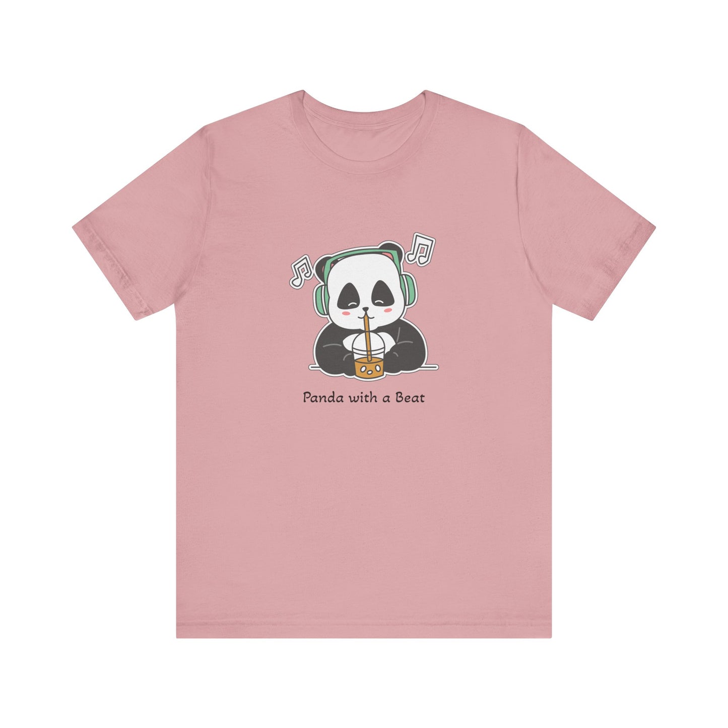 Panda with a Beat Unisex T-shirt