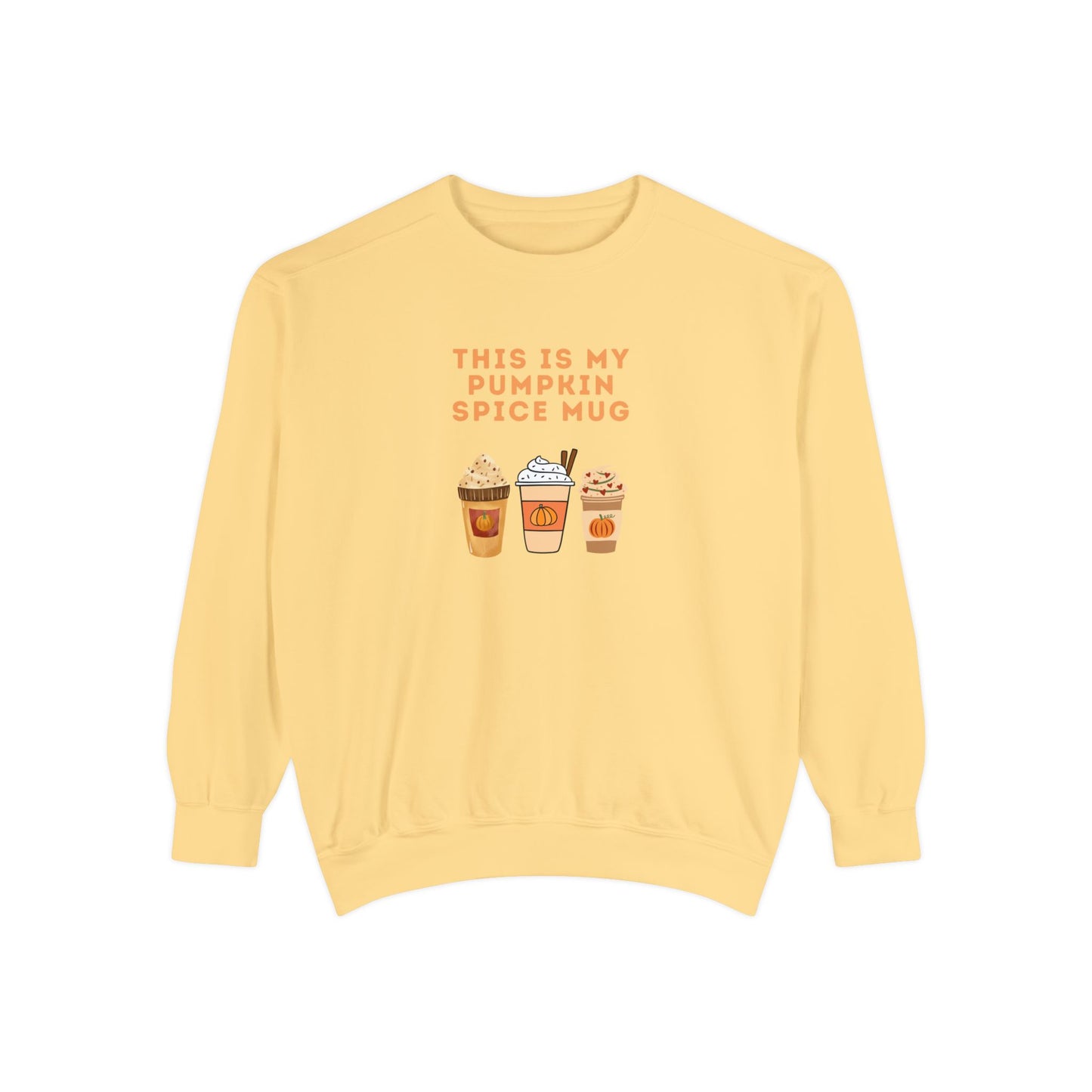 Pumpkin Spice Mug Unisex Sweatshirt