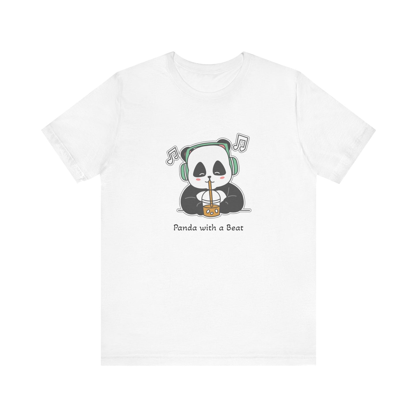 Panda with a Beat Unisex T-shirt