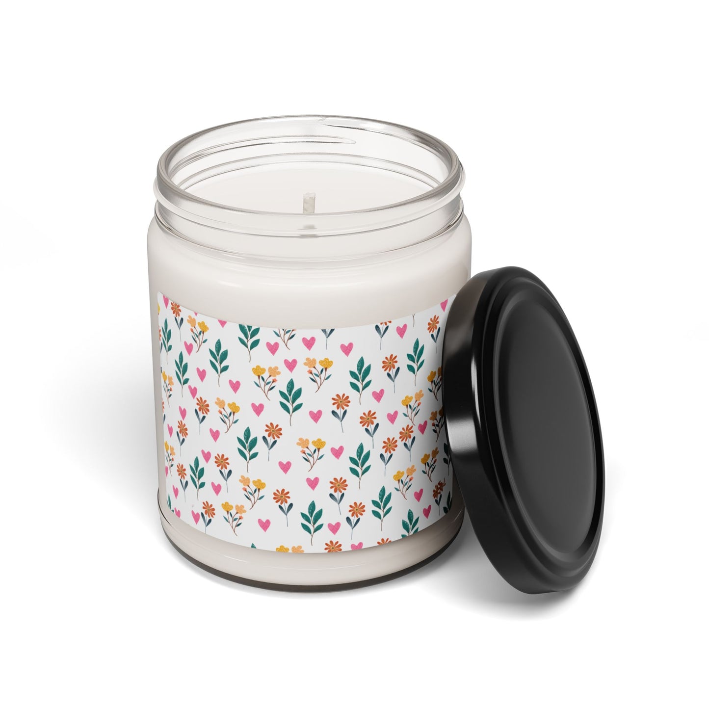 Romantic Blooms Scented Soy Candle, 9oz