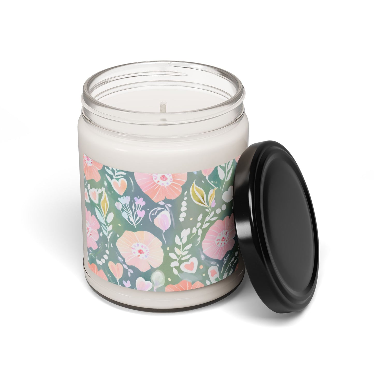 Floral Love Scented Soy Candle, 9oz