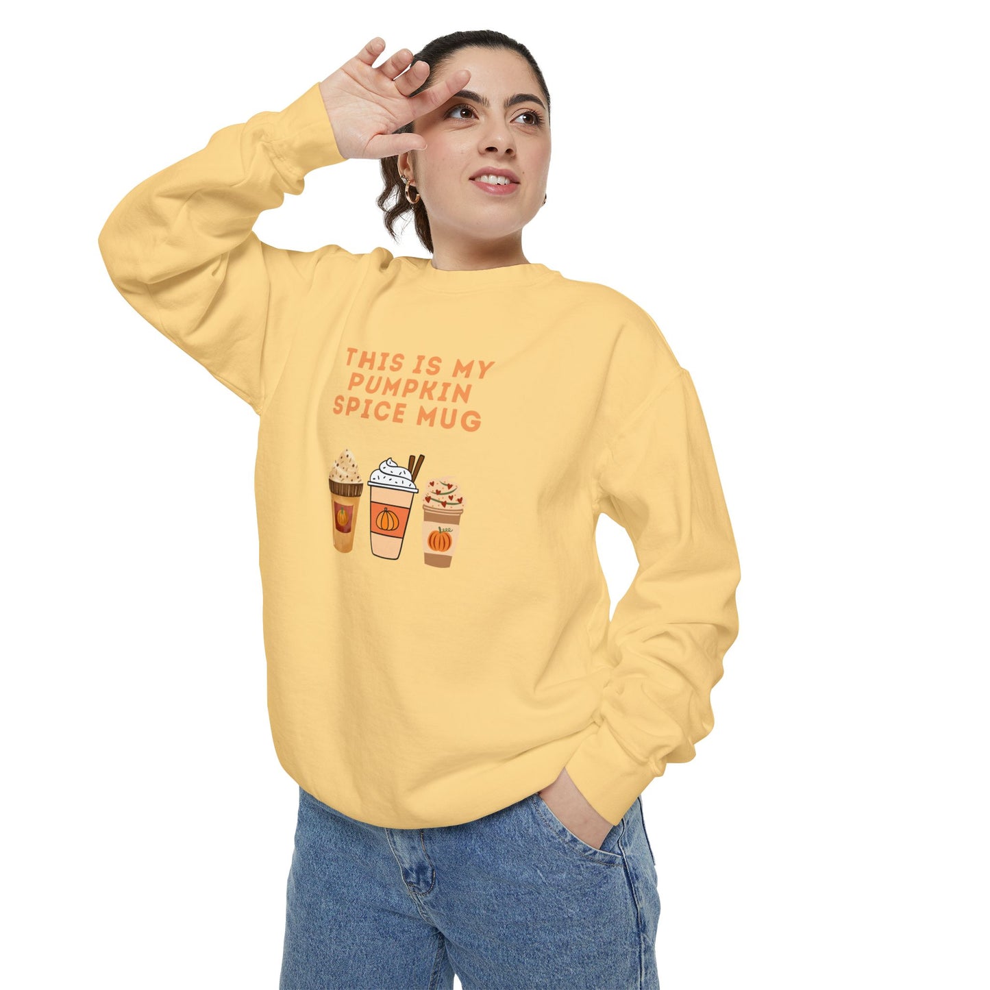 Pumpkin Spice Mug Unisex Sweatshirt