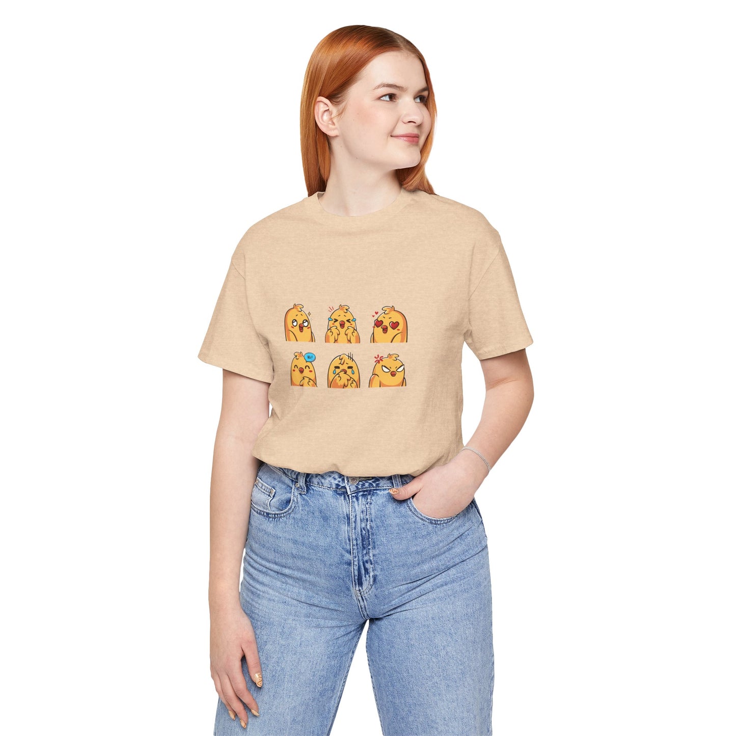 Yellow Cutie Pies Unisex T-shirt