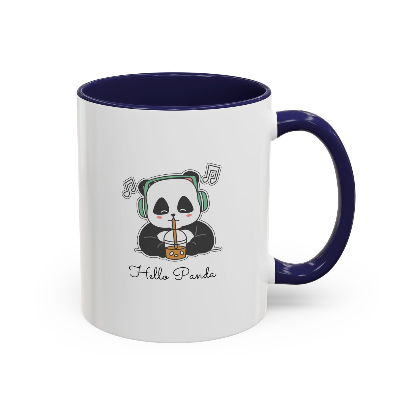 Panda Listening to Music Mug