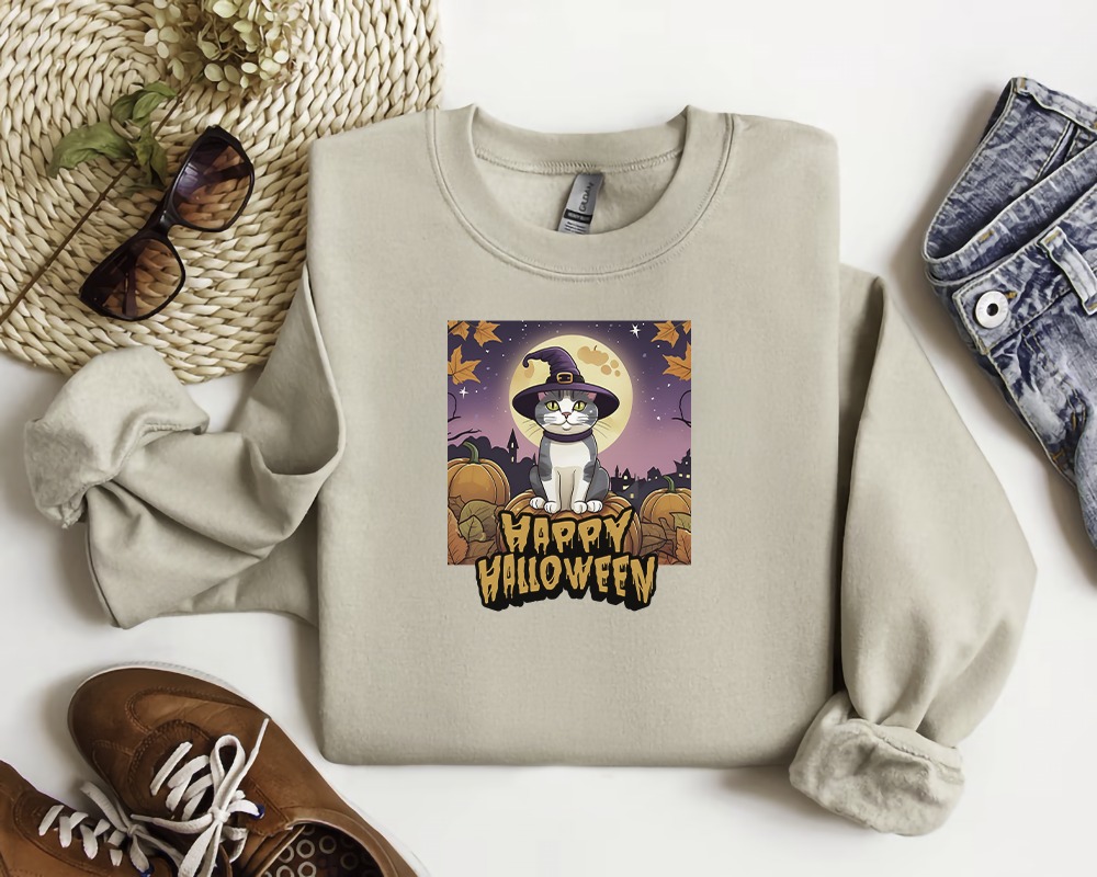 Meowloween Unisex Sweatshirt