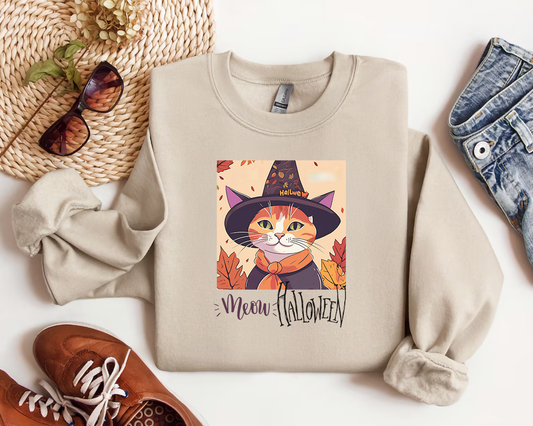 Meow Halloween! Unisex Sweatshirt